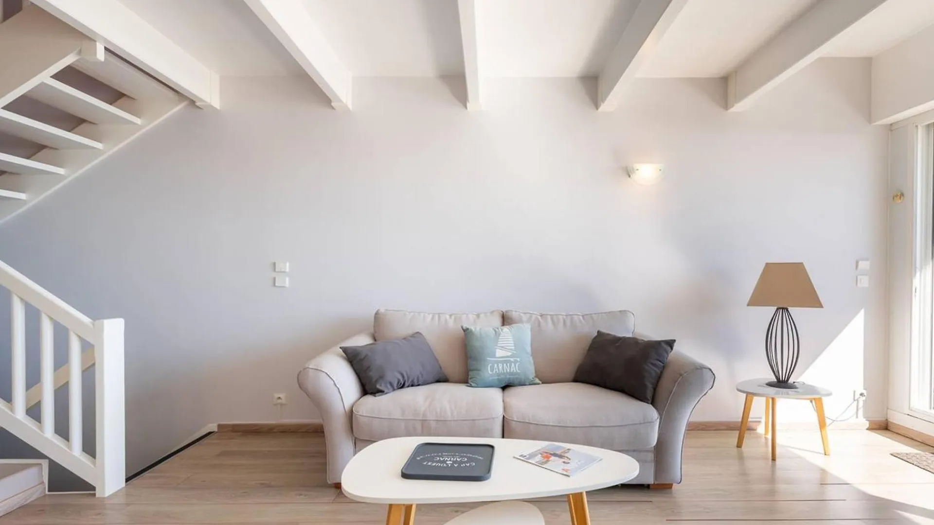 Appartement Vue Mer 2 Pieces + Mezzanine A Carnac, Terrasse, Parking, Proche Plage Et Commerces - Fr-1-477-84 프랑스