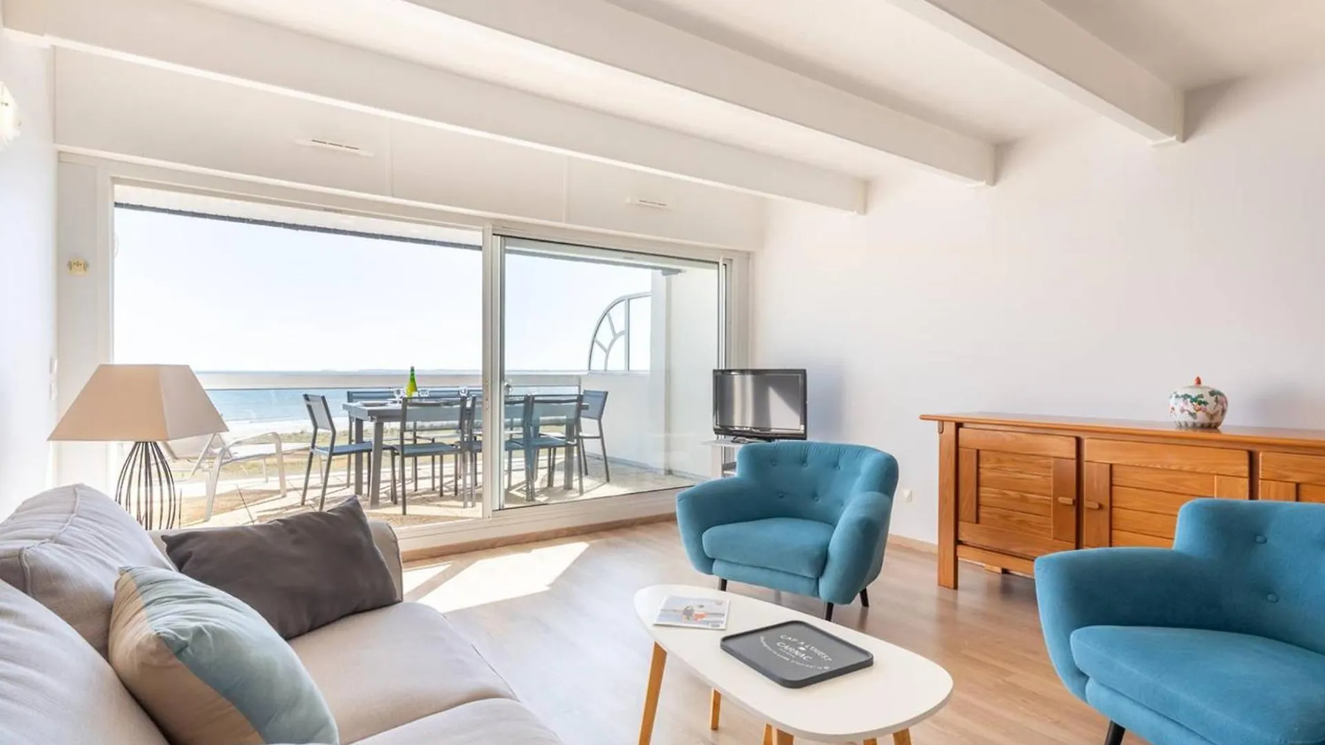 Appartement Vue Mer 2 Pieces + Mezzanine A Carnac, Terrasse, Parking, Proche Plage Et Commerces - Fr-1-477-84 프랑스